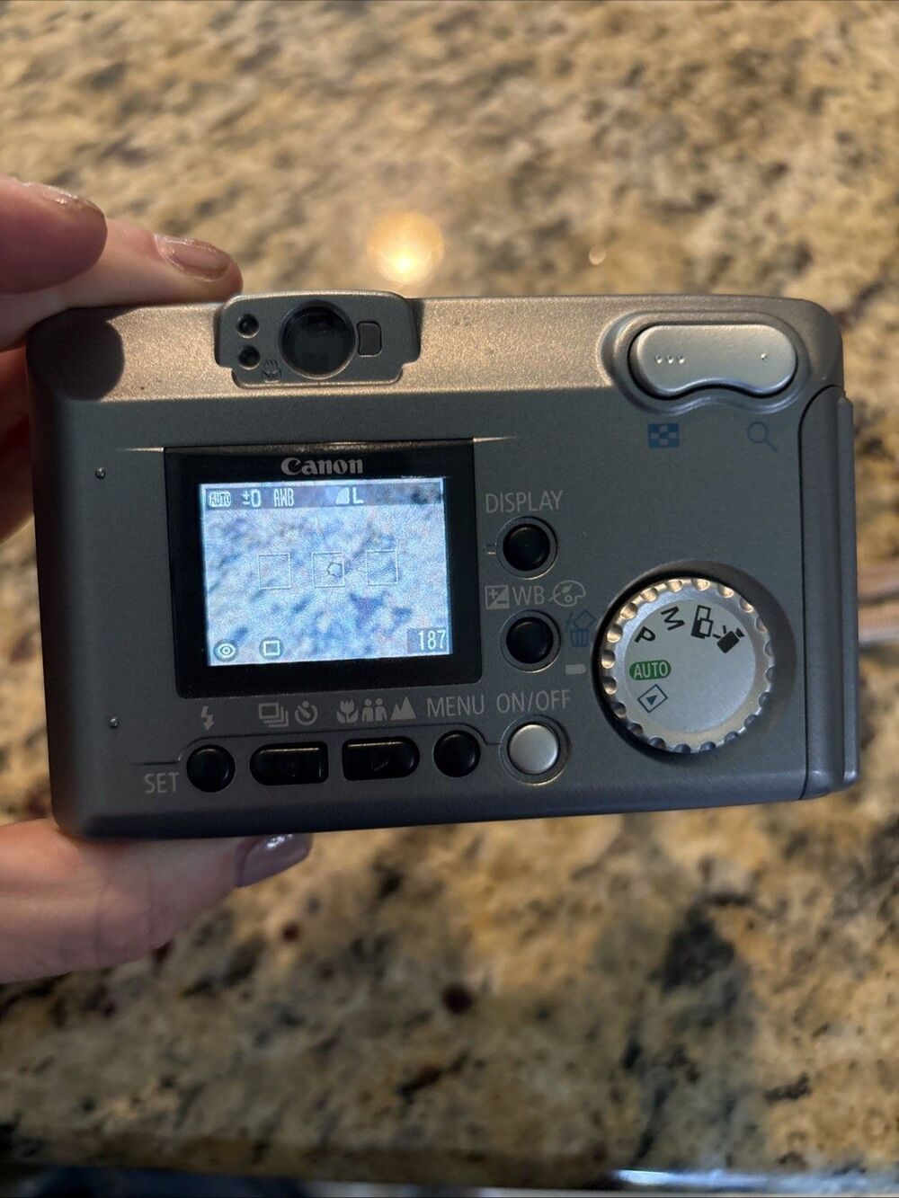 Canon PowerShot A40 Compact Digital Camera Tested Working READ - Picture 4 of 11